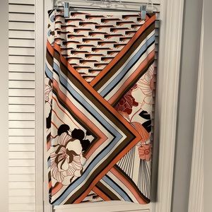 New York & Company Floral Pencil Skirt